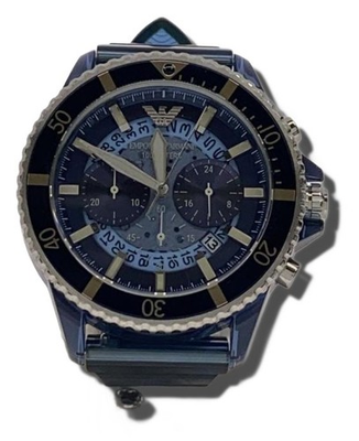 #ad EMPORIO ARMANI Quartz Rubber AR80067SET watch 6816 $183.99