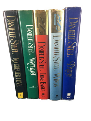 Lot of 5 Danielle Steel Hardback Book Romance Novels