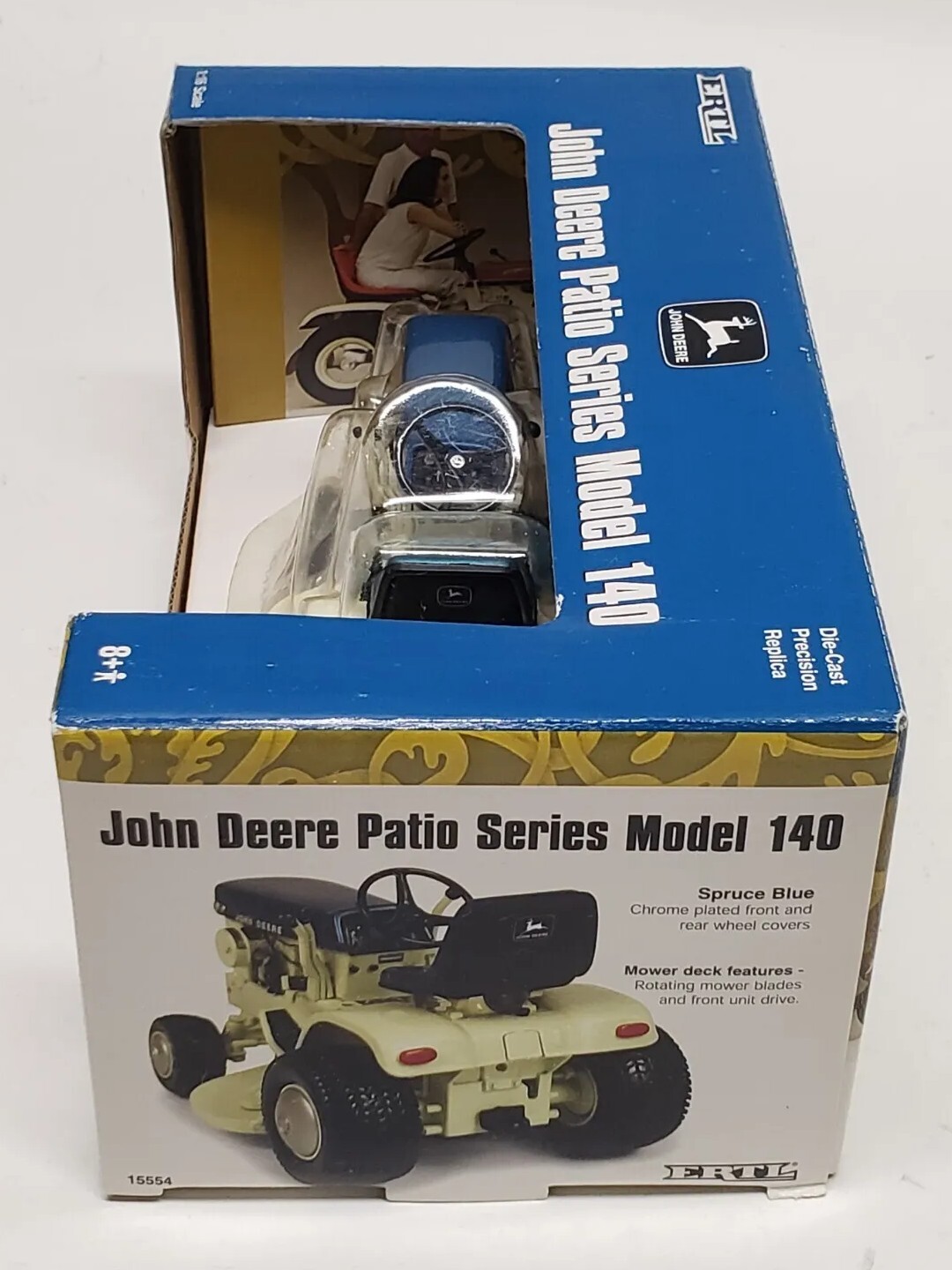 1/16 Ertl John Deere 140 Patio Series Precision Lawn Garden Tractor