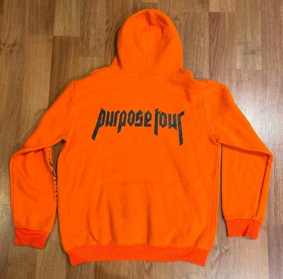 Justin Bieber Purpose Tour Crew Staff hoodie size XXL official | eBay