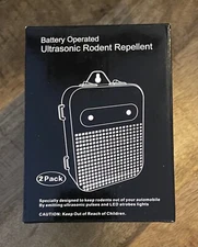 Angveirt Battery Operated Rodent Repellent Pest Mouse Repeller Electronic Mice