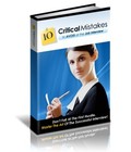 The 10 Most Critical Mistakes to Avoid in Your Initial Job Interview (Ebook)
