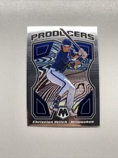 2021 Panini Mosaic Baseball Producers Christian Yelich P5 Milwaukee Brewers