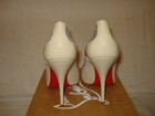 100% AUTHENTIC NEW WOMEN LOUBOUTIN TUCSY 100 NAPPA/GLITTER MINI PUMP/HEEL US 9 — photo 7