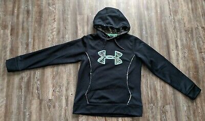 Under Armour mens black hoodie with 