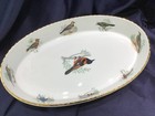LOUIS LOURIOUX le FAUNE fireproof OVENWARE 16” OVAL BAKER birds MADE IN FRANCE! — photo 8
