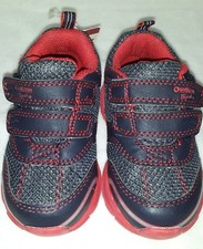 OshKosh B'gosh Navy/Red Toddler Boy's Casual Shoes - Size 5 NWOB