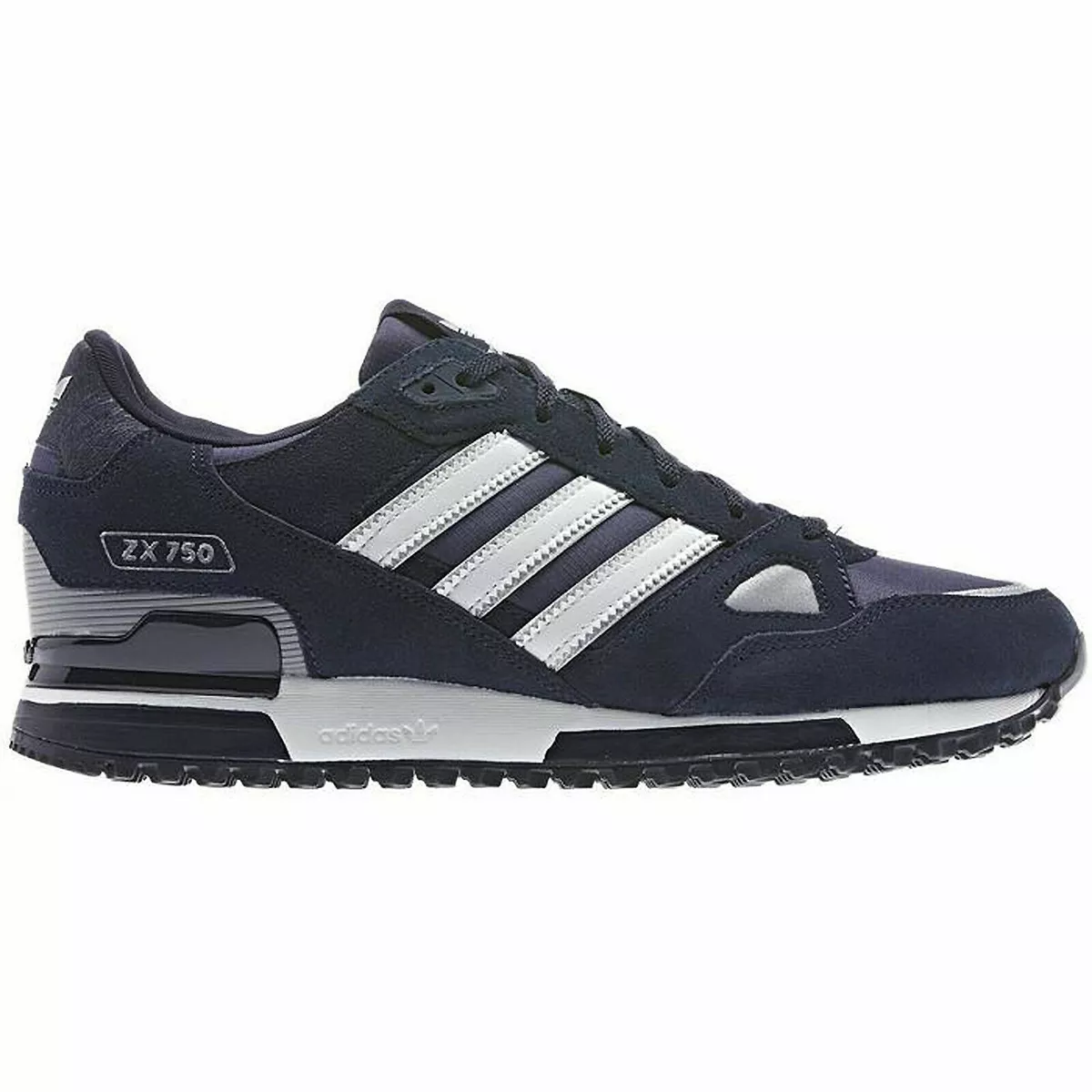 adidas Men's Zx 750' Sneaker, Blue Navy White Dark Navy, 7 UK:  : Fashion