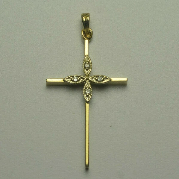 14k esemco sale cross