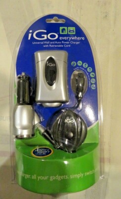 iGo-Everywhere Universal Home and Car Charger-Need to Buy iGo tips Separately