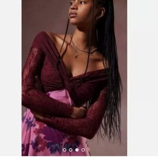 NWOT Kimchi Blue X Urban Outfitters Sydney Off-The-Shoulder Mini Dress