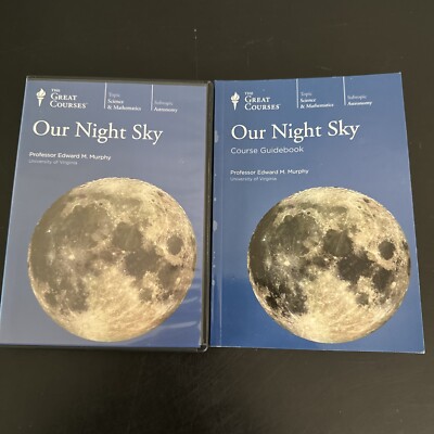 Great Courses: Our Night Sky~DVD s, Course Book, Transcript Book