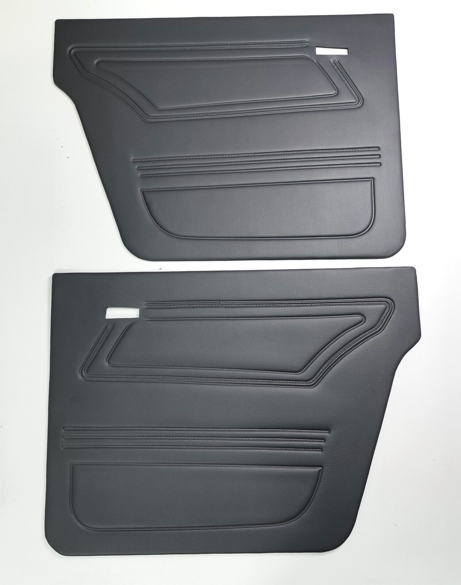 Li0ページ Fits SUZUKI LJ80/LJ55 Set Door Panel Trim Board LH/RH Black Color