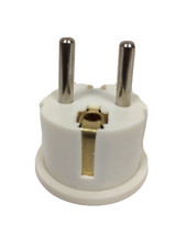 American To European Schuko Plug Adapter US USA to Europe EU Converter Charger