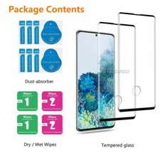 For Samsung Galaxy S20/S20 S20 Ultra Full Cover Tempered Glass Screen Protector