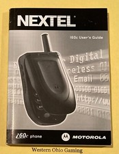 Nextel i60c Phone User's Guide USED Motorola