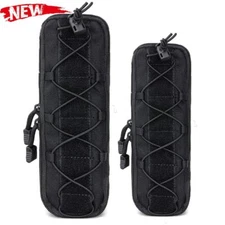 Tactical Molle Knife Pouch Flashlight Holder Case EDC Small Waist Bag Hunting