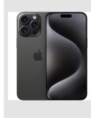 Apple iPhone 15 Pro Max (With TikTok) - 256 GB - Black (Unlocked)