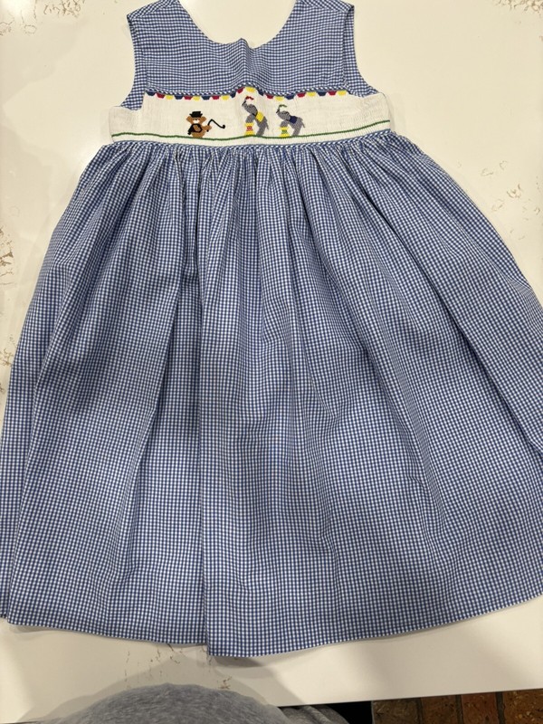Smocked Dress, Size 5 Remember Nguyen 