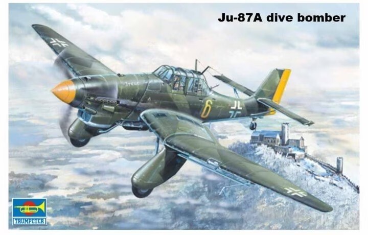 Trumpeter 02420 1:24th scale Junkers Ju 87A Dive Bomber