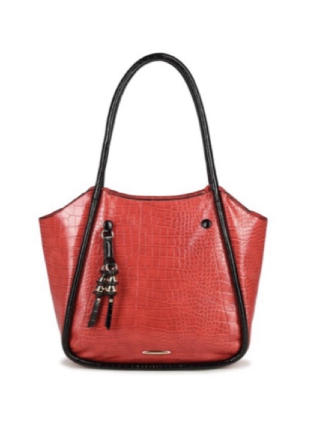 AMERI MODE Red/Black Tote Bag - image 1