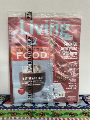 Martha Stewart Living Magazine~ NEW Unopened December 2013 Issue 240