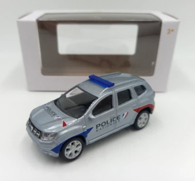 Dacia Duster Police 1/64 3 Inches Norev Neuf Boite Carton