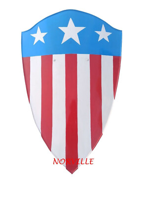 Captain America Metallschild Wand Deko Requisite Rüstung Requisiten Avenger 2...