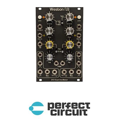 Weston Precision Audio 2V2 Dual Oscillator EURORACK - NEW - PERFECT CIRCUIT