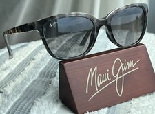 Maui Jim Honi MJ 758 11S Grey Tortoise Frame  Neutral Grey Polarized Sunglasses