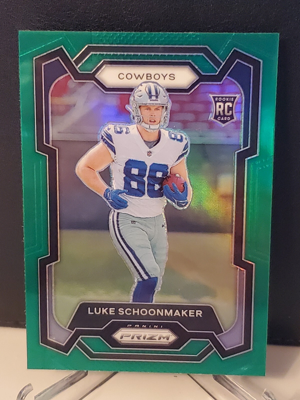 2023 Panini Prizm Green RC Luke Schoonmaker #325