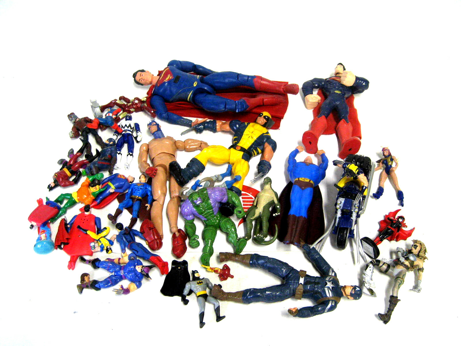 Customizer Superhero Action Figure Missing Body Parts Lot 0629 eBay