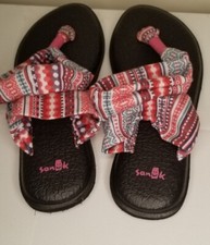 Sanuk Women's Yoga Mat Sandals Sling 2 multicolor Sandals Size 5