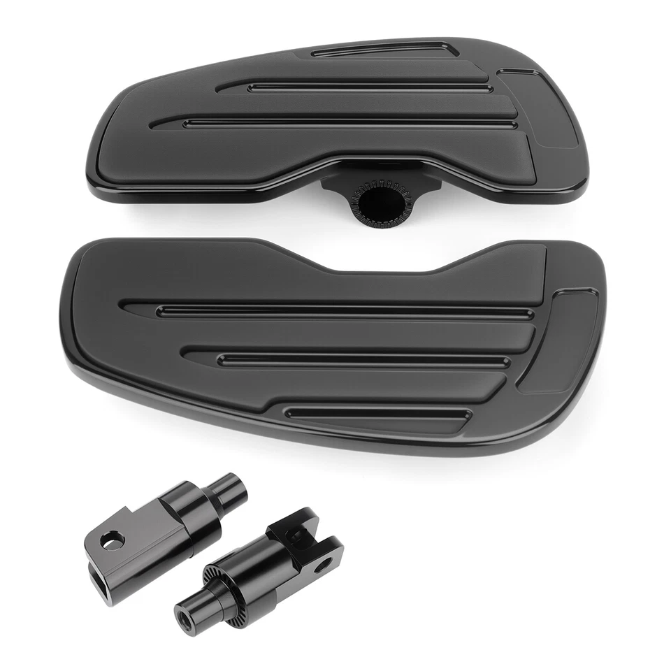 Black Front Rider Footboards Floorboards For Honda Gold Wing GL1800 2001-2024 Foto 4 de 4