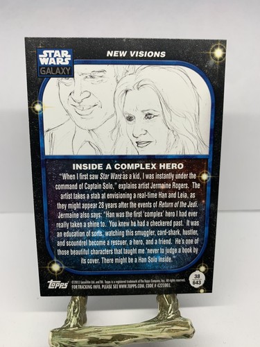 Inside A Complex Hero #38 - Carta Set Base 2010 Topps Star Wars Galaxy 5 - Foto 2 di 4