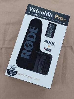 Rode VideoMic Pro Plus On-Camera Shotgun Mikrofon Set
