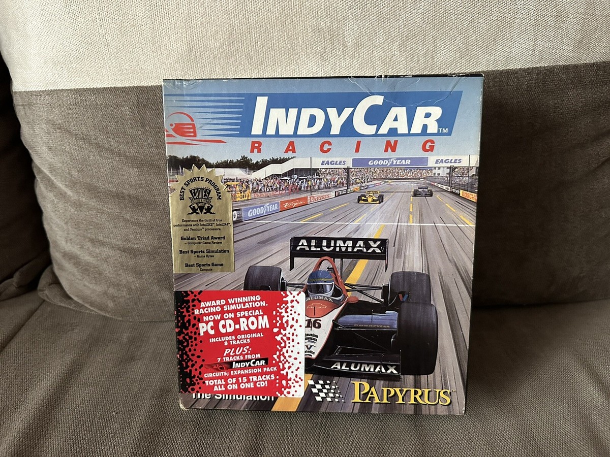 IndyCar Racing Big Box Edition IBM PC CD