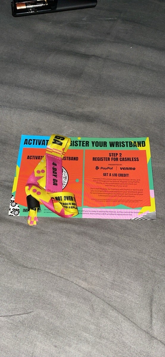 Lollapalooza 4-Day GA Ticket | eBay