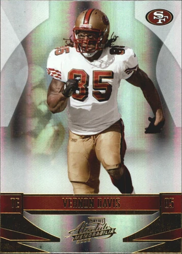 2008 Playoff Absolute Memorabilia Vernon Davis #124