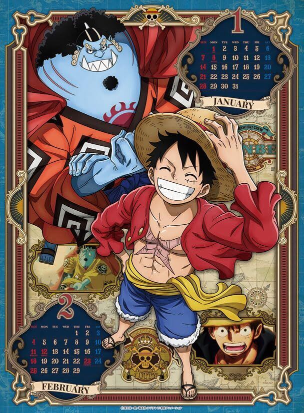One Piece 2024 Wall Calendar_ | eBay One Piece 2024 Wall Calendar_ | eBay