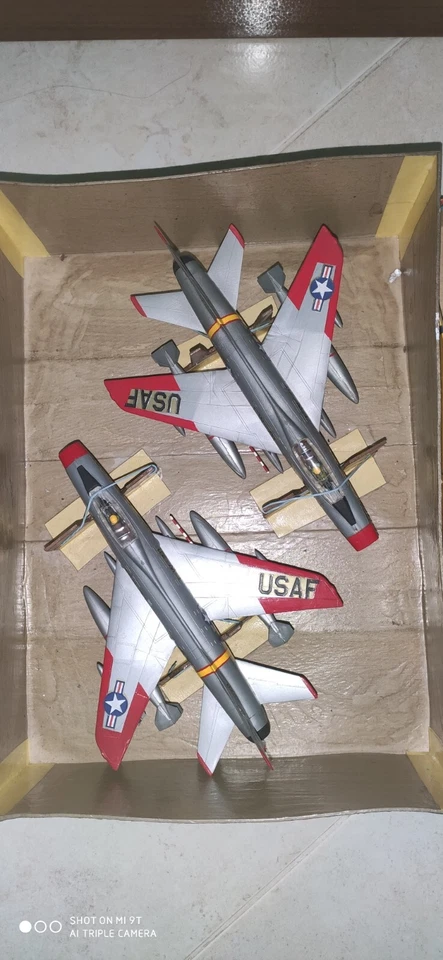 Lotto Aerei Militari Da Guerra Seahawk Jet Provost F-100C Revell Anni 60 - Immagine 2 di 4