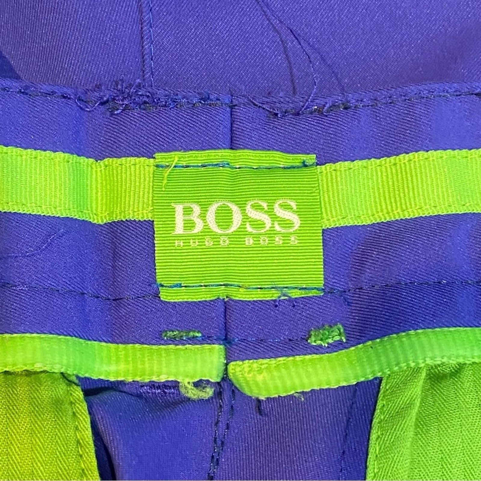 HUGO BOSS Hakan 9 Golf Sport Trouser Pants Electric Blue 36 R  thumbnail 7