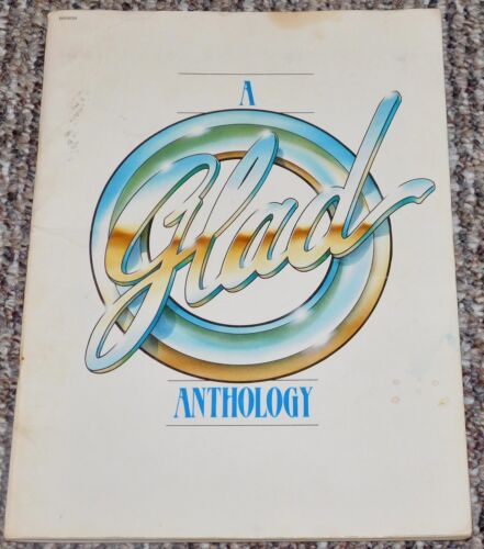 RARO! A Glad Anthology - 1er libro de canciones GLAD partituras de rock cristiano 1985 de colección - Imagen 1 de 9