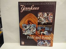 1988 New York Yankees Official Yearbook Mattingly Pride And Power