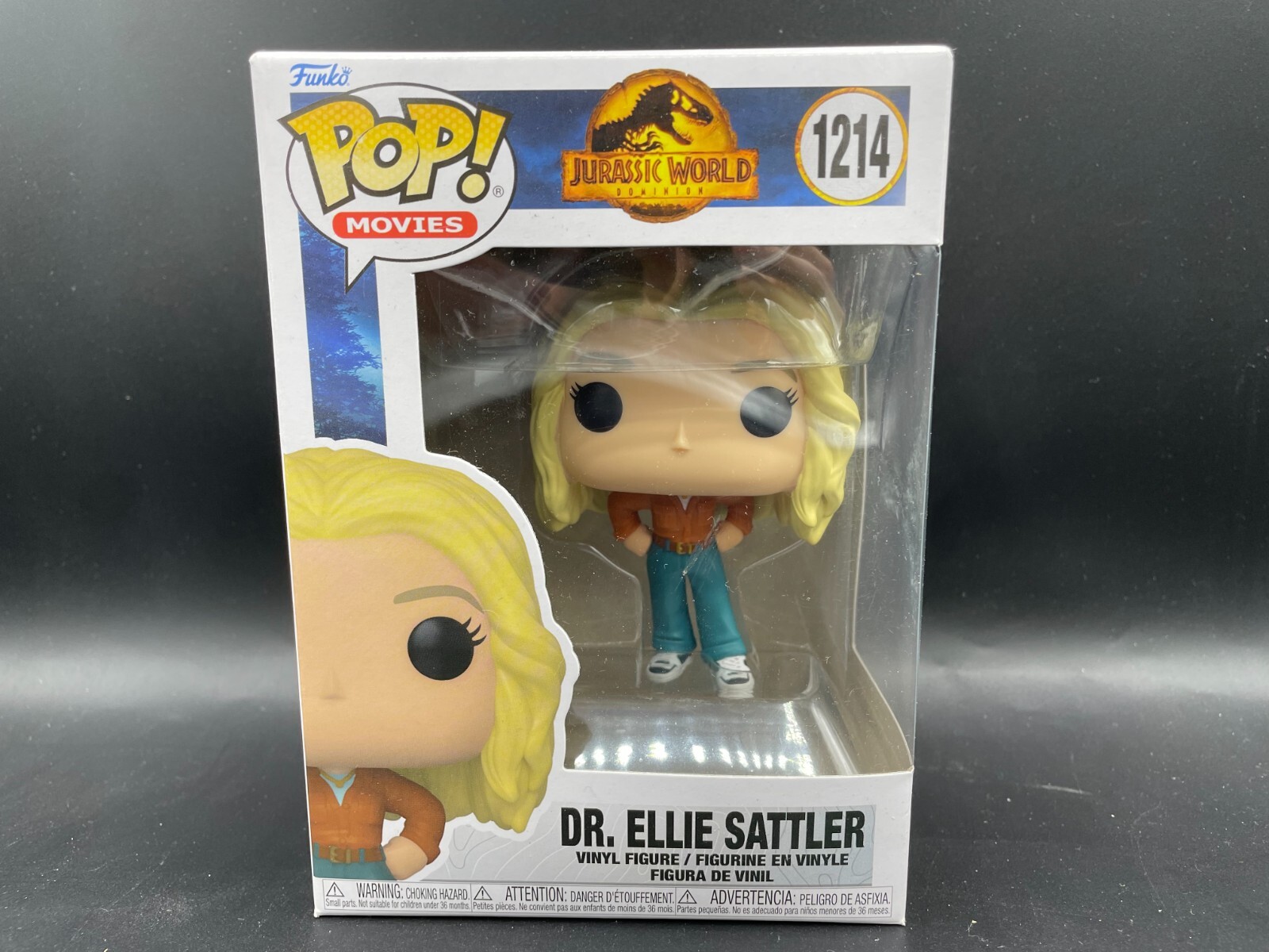 Funko Pop! Movies: Jurassic World Dominion - Dr. Ellie Sattler Vinyl Figure 1214