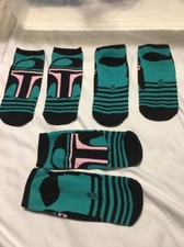 3 Sets Star Wars 12 Days Of Christmas Calendar Socks women s 4-10 Boba Fett