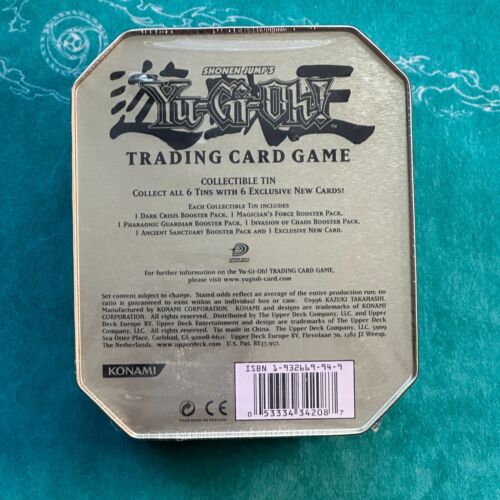 YUGIOH 2004 Swift Gaia el Caballero Feroz ERROR CT1 Lata de Coleccionista - SELLADA - Imagen 3 de 3