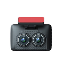 Telecamere anteriori/posteriori/interne 3 obiettivi HD Dash Cam 4 pollici auto DVR videoregistratore guida