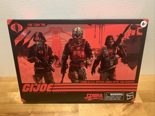 G.I. Lotto Joe Classified Series Cobra Eel 81 + 788 HISS Fire Team esclusive in fase di attesa. - Foto 7 di 10