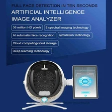 3D Digital Skin Analyzer Scanner Auto Analysis Machine Facial Skin Diagnostic